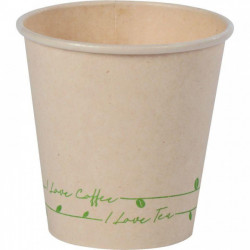 GOBELETS 24.5CL FIBRE CANNE PQT50 BIOKUP