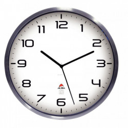 HORLOGE D'EXTERIEUR RADIO PILOTEE Ø 35.5 CHIFFRE 4 CM -10° +40° C    ALBA HOR 1 pile LR06/AA (REF614339) non fournie.