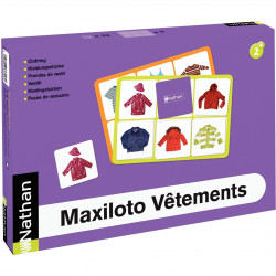 JEU DE LOTO MAXILOTO VÊTEMENTS