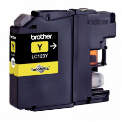 LC123Y JAUNE CUPCAKE BROTHER 6ML CART.J.ENC