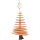 LOT 10 SUSPENSION SAPIN DISQUE EN BOIS