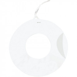 LOT DE 10 COURONNES EN  CARTON ADHÉSIVES DIAMÈTRE 30 CM