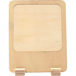 LOT DE 6 CADRES EN BOIS À MONTER