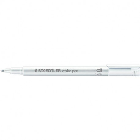 MARQUEUR METALLIQUE PM BLANC