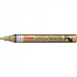 MARQUEUR PEINTURE PERMANENT MOYENNE OR