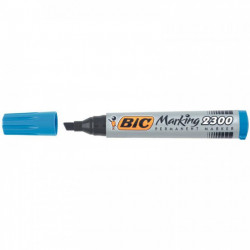MARQUEUR PERMANENT  BLEU BIC BISEAUTE  2300 8209253