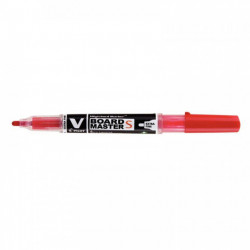MARQUEUR TABLEAU BLANC V-BOARD MASTER 1,3MM ROUGE