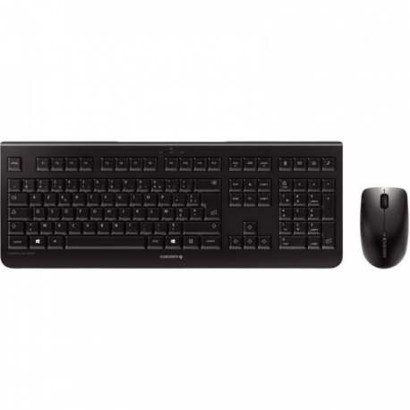 PACK CLAVIER ET SOURIS SANS FIL CHERRY DW3000 COULEUR NOIR