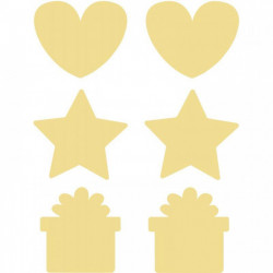 PACK DE 36 STICKERS À GRATTER, FORMAT 17 X 22 CM