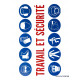 PANNEAU PVC 210X300MM TRAVAIL ET SECURITE