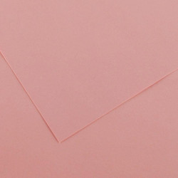 PAQUET DE 10 FEUILLES COLORLINE 50X65 CM 150 G ROSE