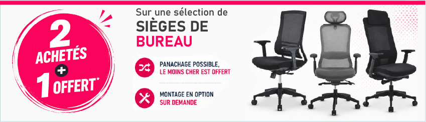 Offre sieges de bureau equipez vous en fauteuils ergonomiques